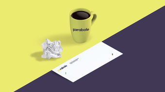 玩轉字母與望遠鏡 Parabole游戲公司的VI與網站形象設計